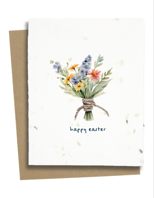 Floral Easter Card