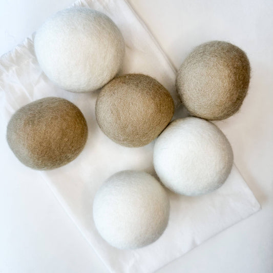 Eco-Friendly Wool Dryer Balls - 100% Organic Wool