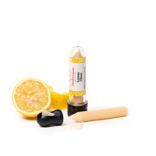 Lemon - Single Box (1 Food Crayon + 1 Sharpener)