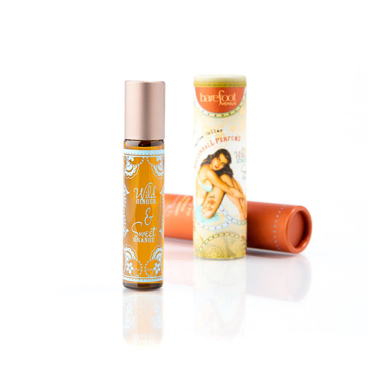 Ginger & Sweet Orange | Roll on Perfume Oil with Jojoba