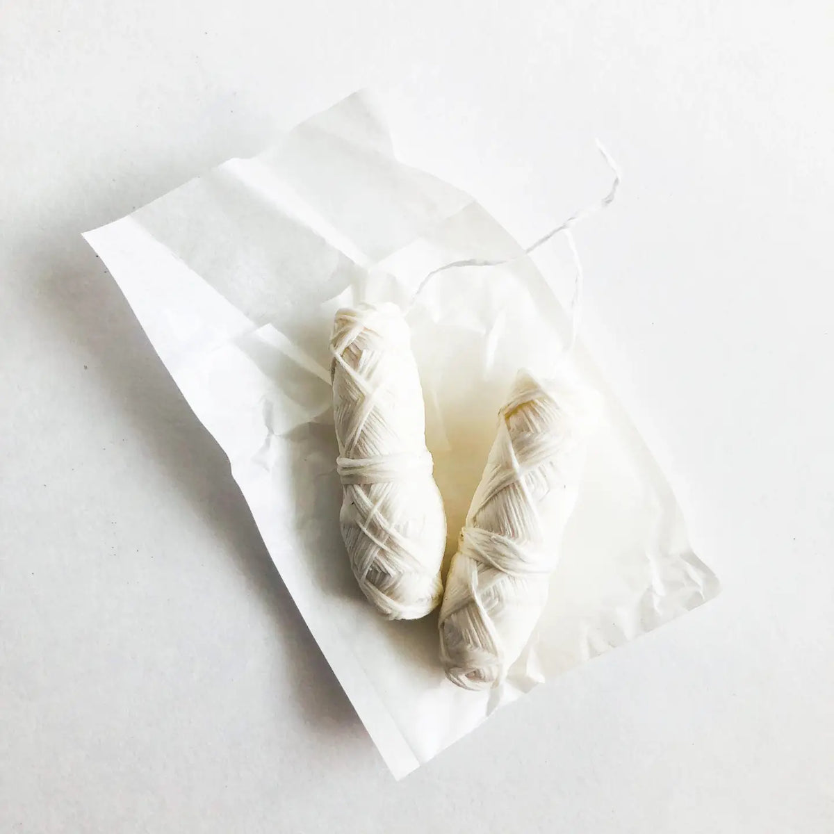 Double Pack White Bamboo Refill