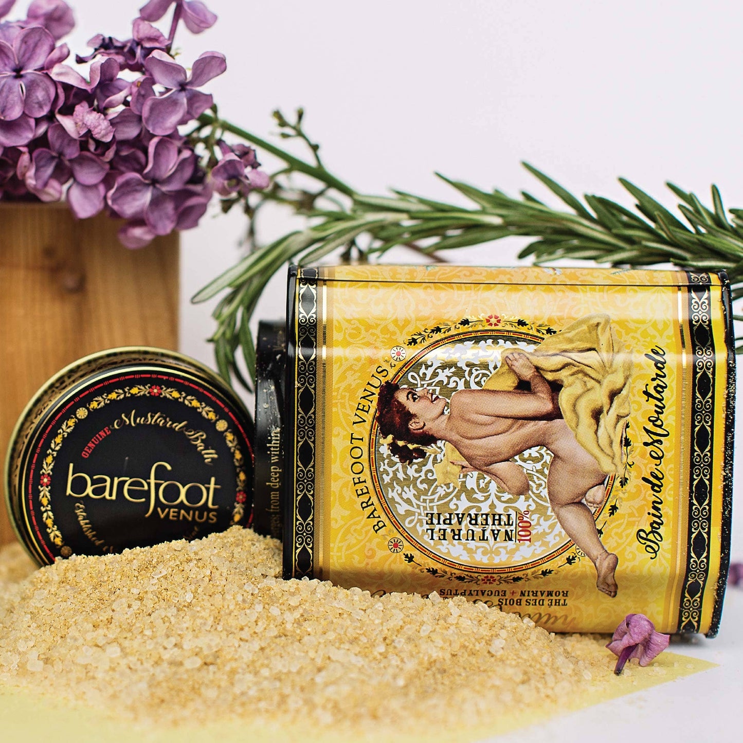 100% Natural Mustard Bath Detox Soak