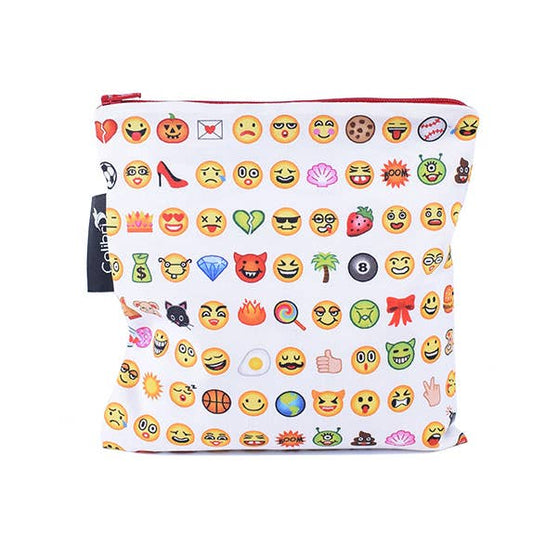Emoji Reusable Snack Bag - Large