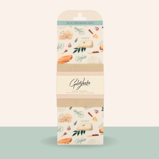 Beeswax Food Wraps: Cheese + Solids