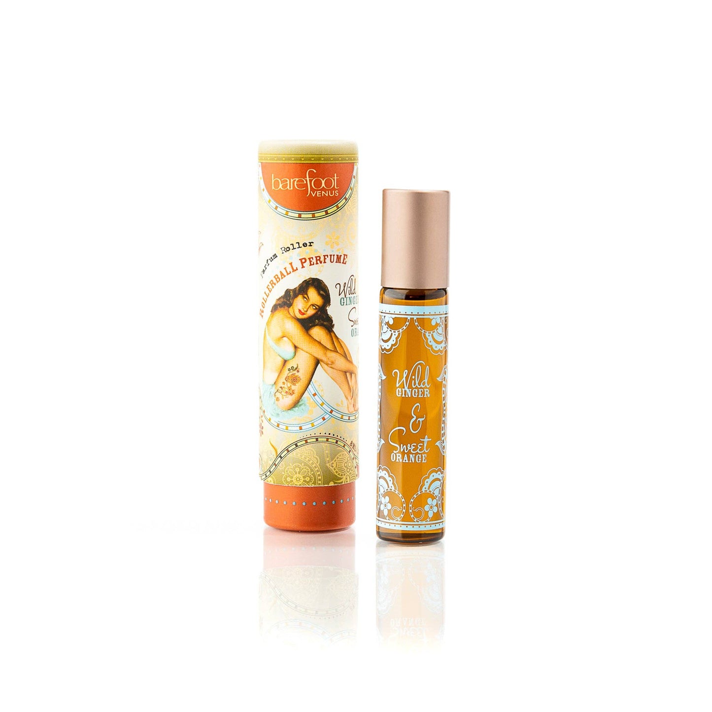 Ginger & Sweet Orange | Roll on Perfume Oil with Jojoba