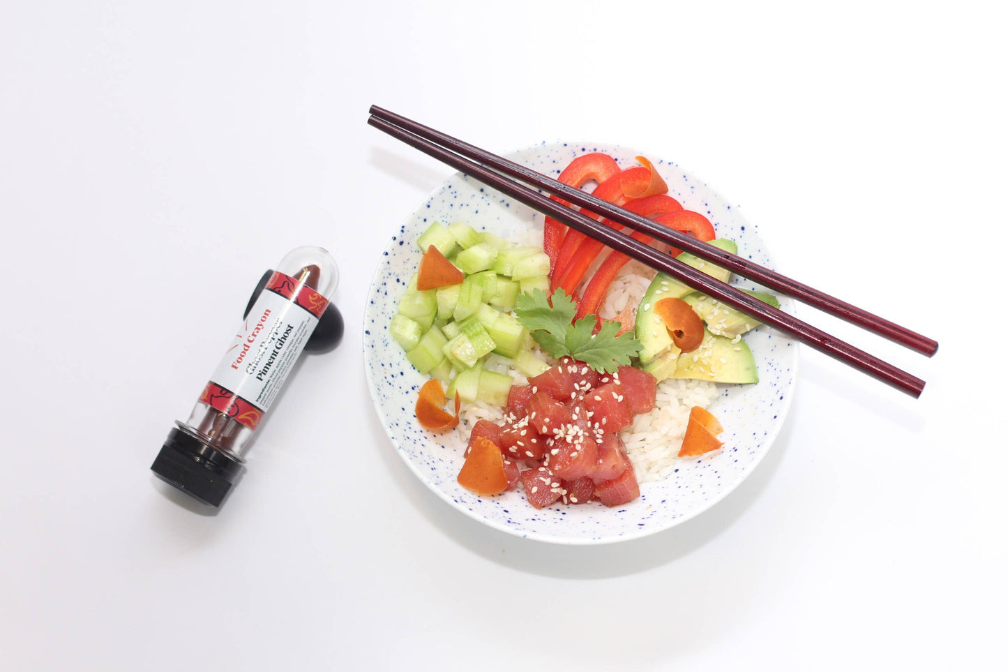 Ghost Pepper - Single Box (1 Food Crayon + 1 Sharpener)