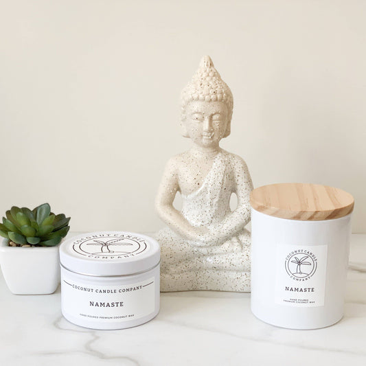 Namaste Coconut Wax Jar Candle