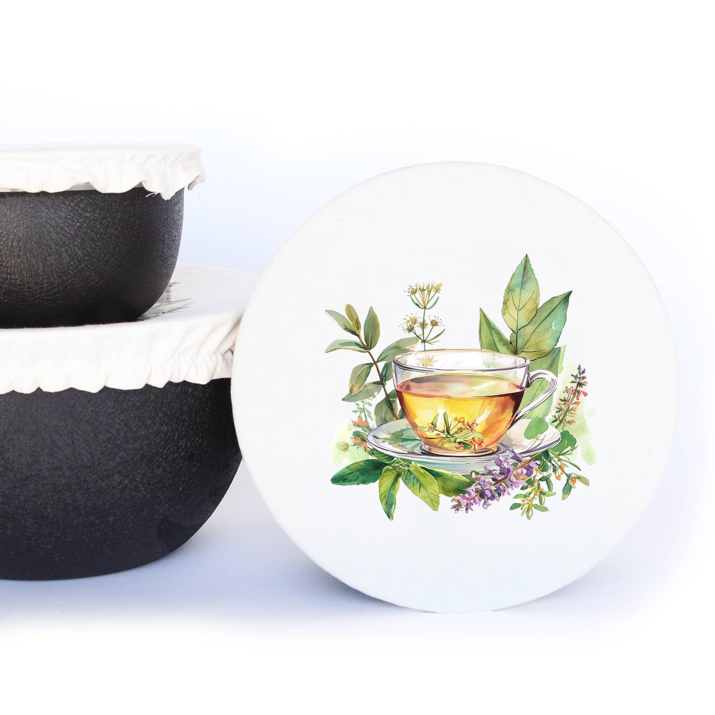 Bowl Covers - Set Herbal