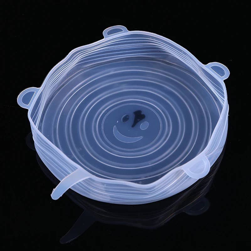 Eco-Friendly Silicone Stretch Food & Dish Covers – Set of 6