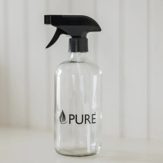 Glass spray bottle 500 ml Pure