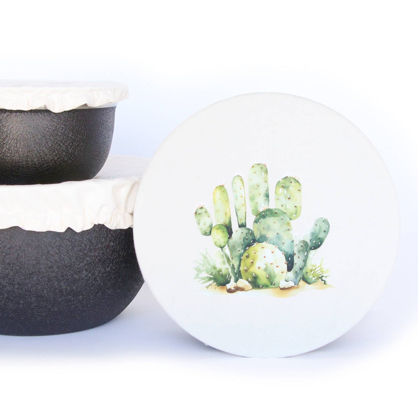 Bowl Covers - Set Cacti