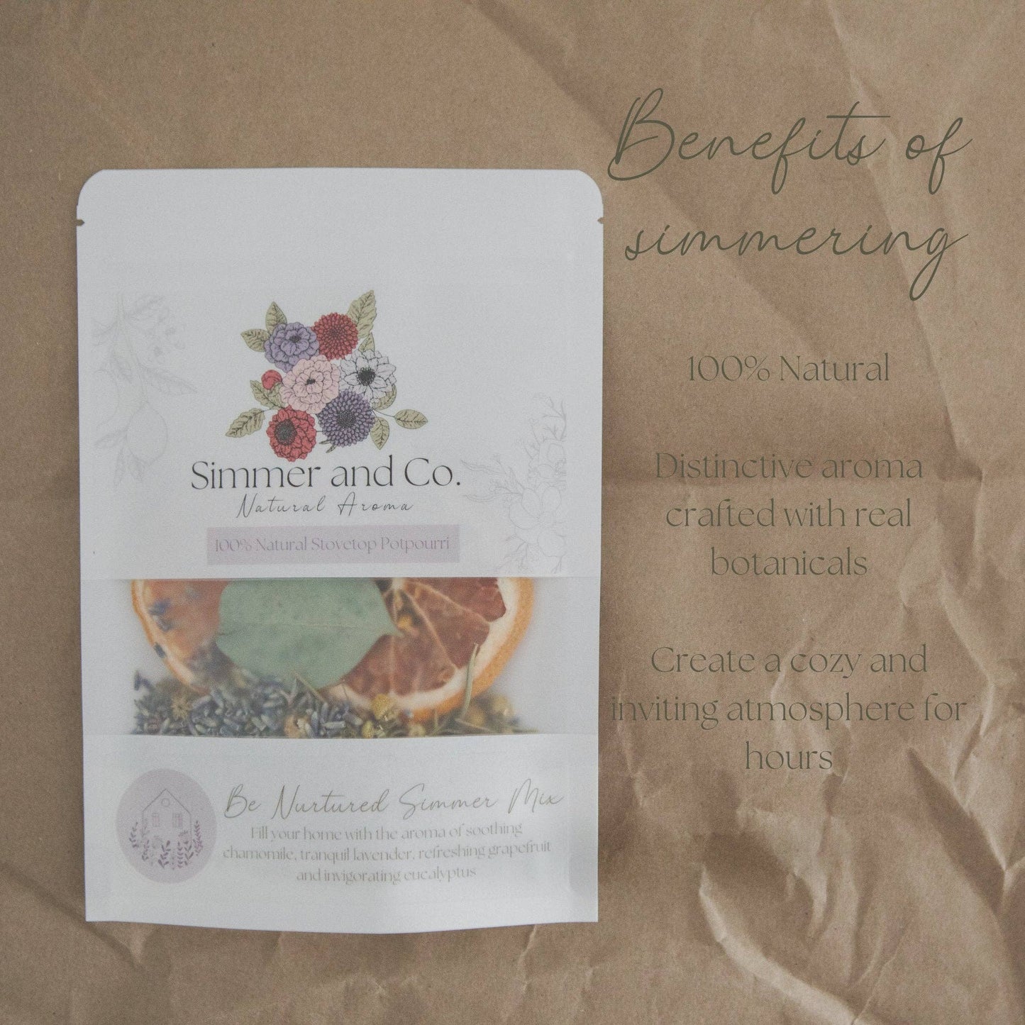 Be Nurtured Simmer Pot Mix, Limited Edition Mother’s Day Aroma