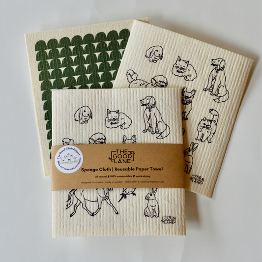 Cloths That Rescue Animals - Swedish Sponge Cloth Set