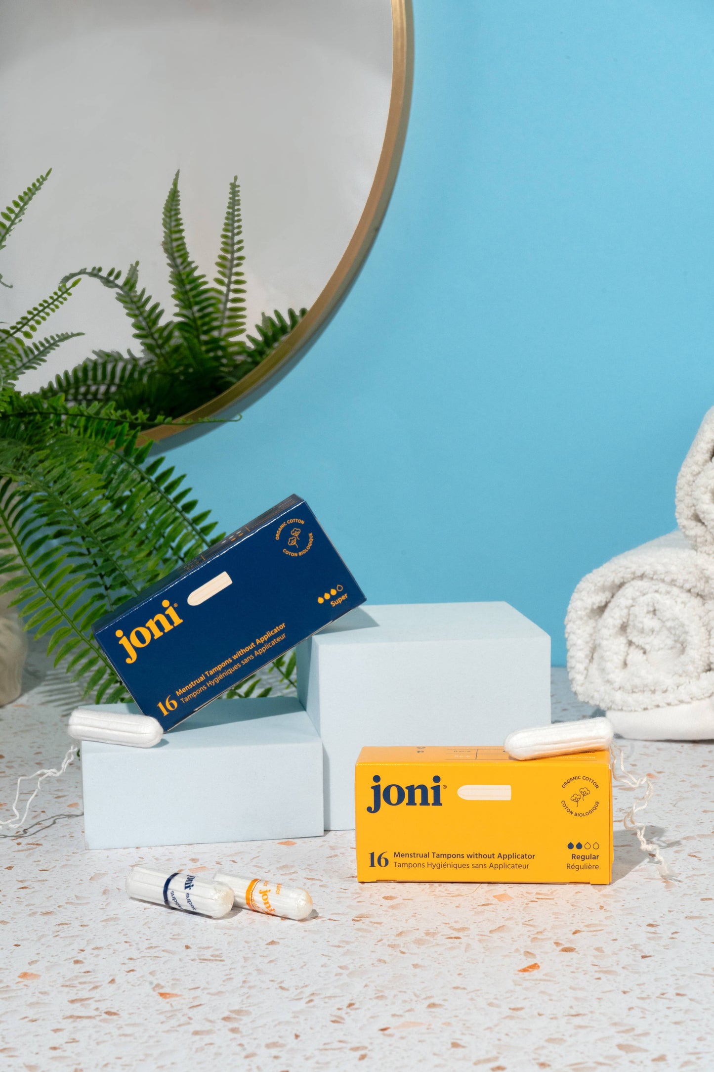 Joni Super Organic Cotton Non-Applicator Tampons