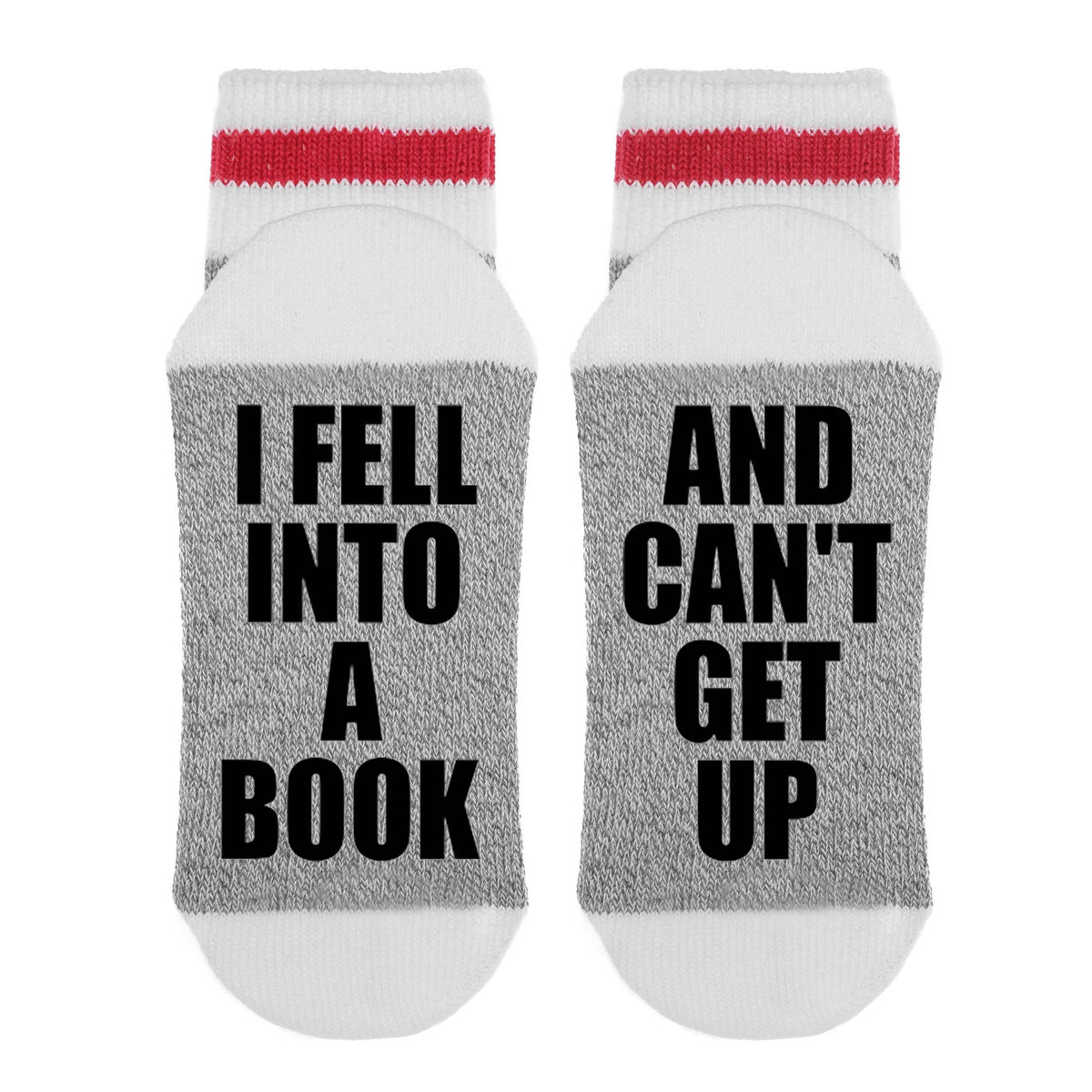 Sock Dirty to Me - I Fell Into A Book And Can't Get Up - Socks