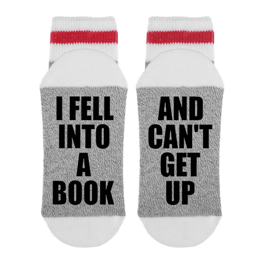 Sock Dirty to Me - I Fell Into A Book And Can't Get Up - Socks