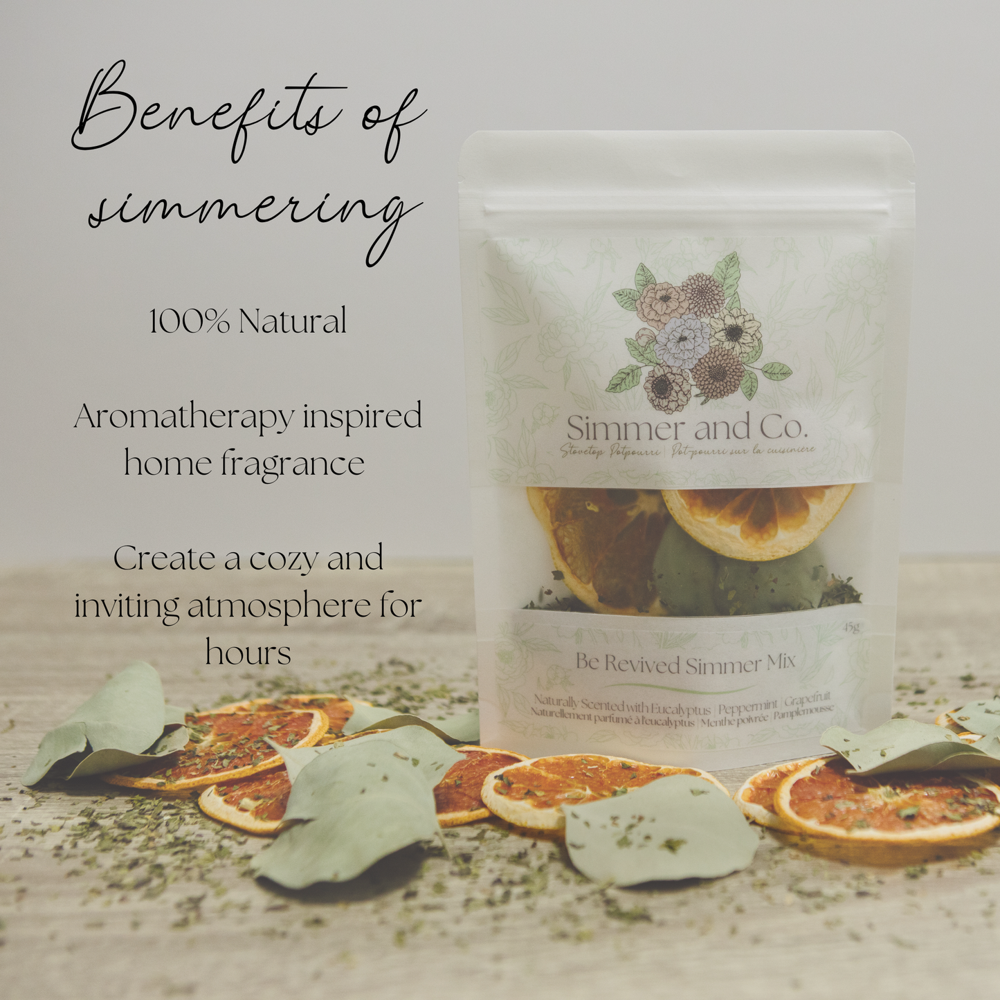 Be Revived Simmer Pot Mix, Stovetop Potpourri