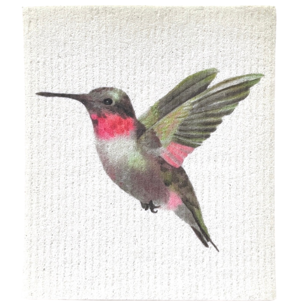 Swedish dishcloth Bird Hummingbird