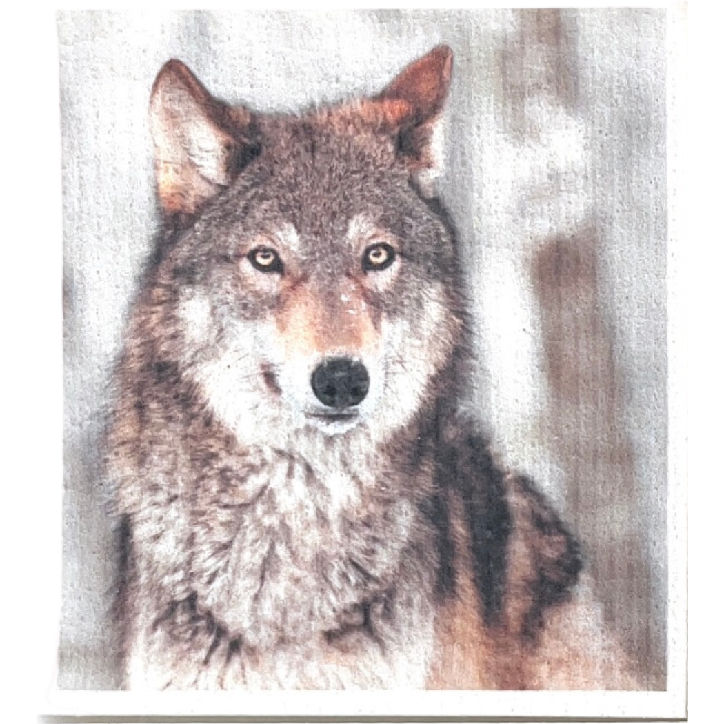 Swedish dishcloth Wolf