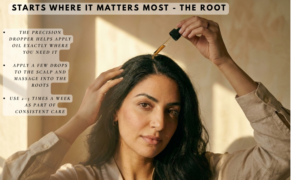 Rosemary + Castor Hair Oil  - The Ultimate Root Revival