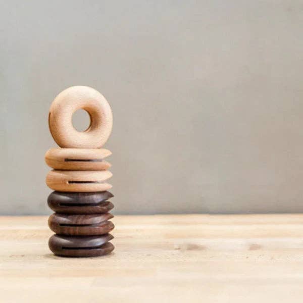 Wooden Donut Bag Clips - Eco Friendly  Plastic Free