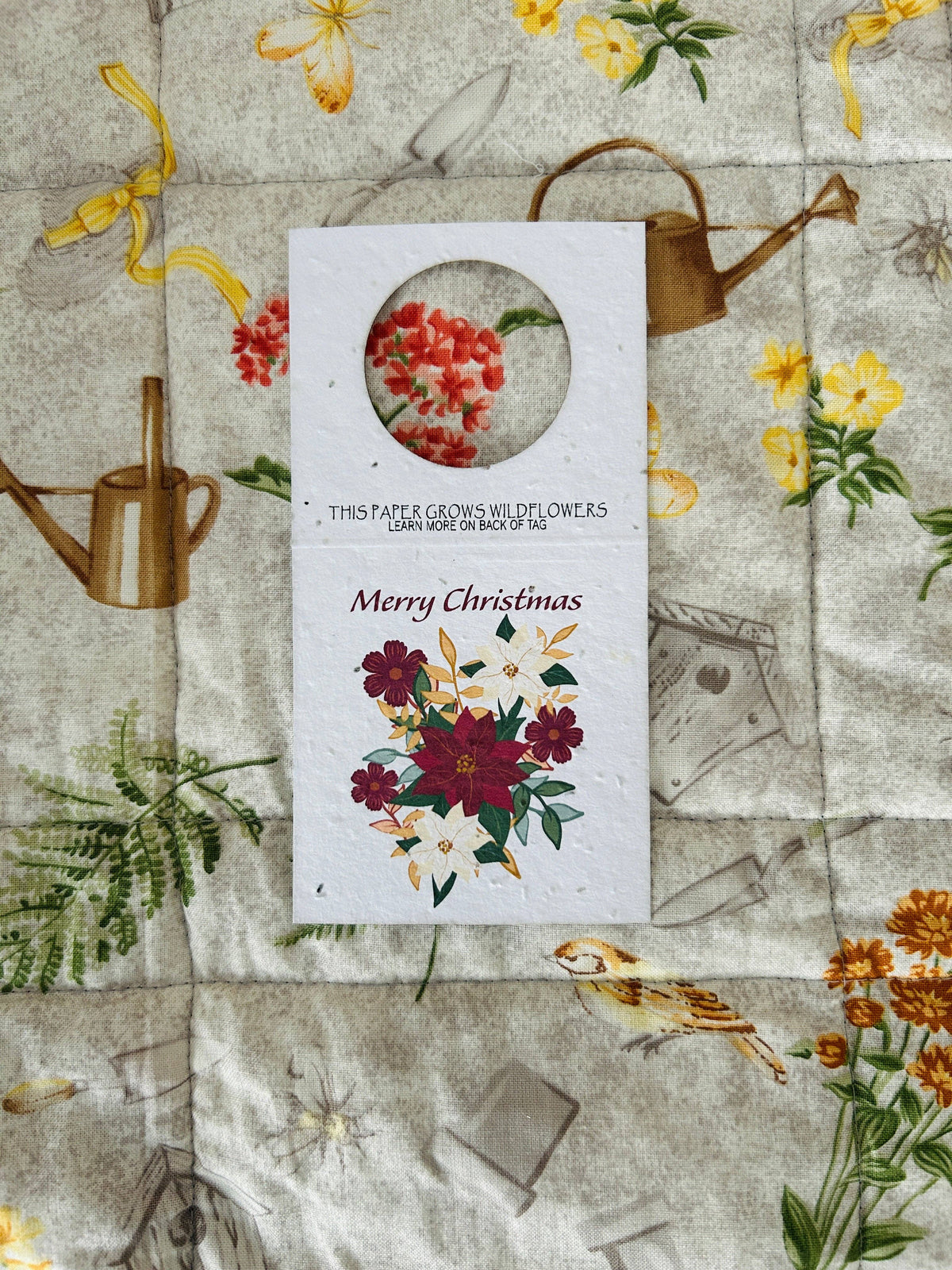 Verdant Paper Co. - Merry Christmas Bottle Tag