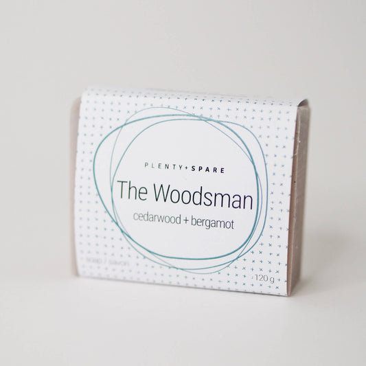 The Woodsman Soap - Cedarwood + Bergamot