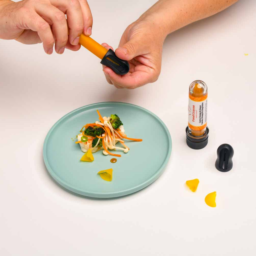 Carrot Orange Ginger - Single Box (1 Crayon + 1 Sharpener)