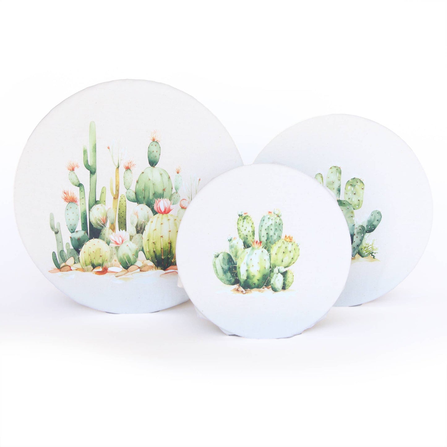 Bowl Covers - Set Cacti