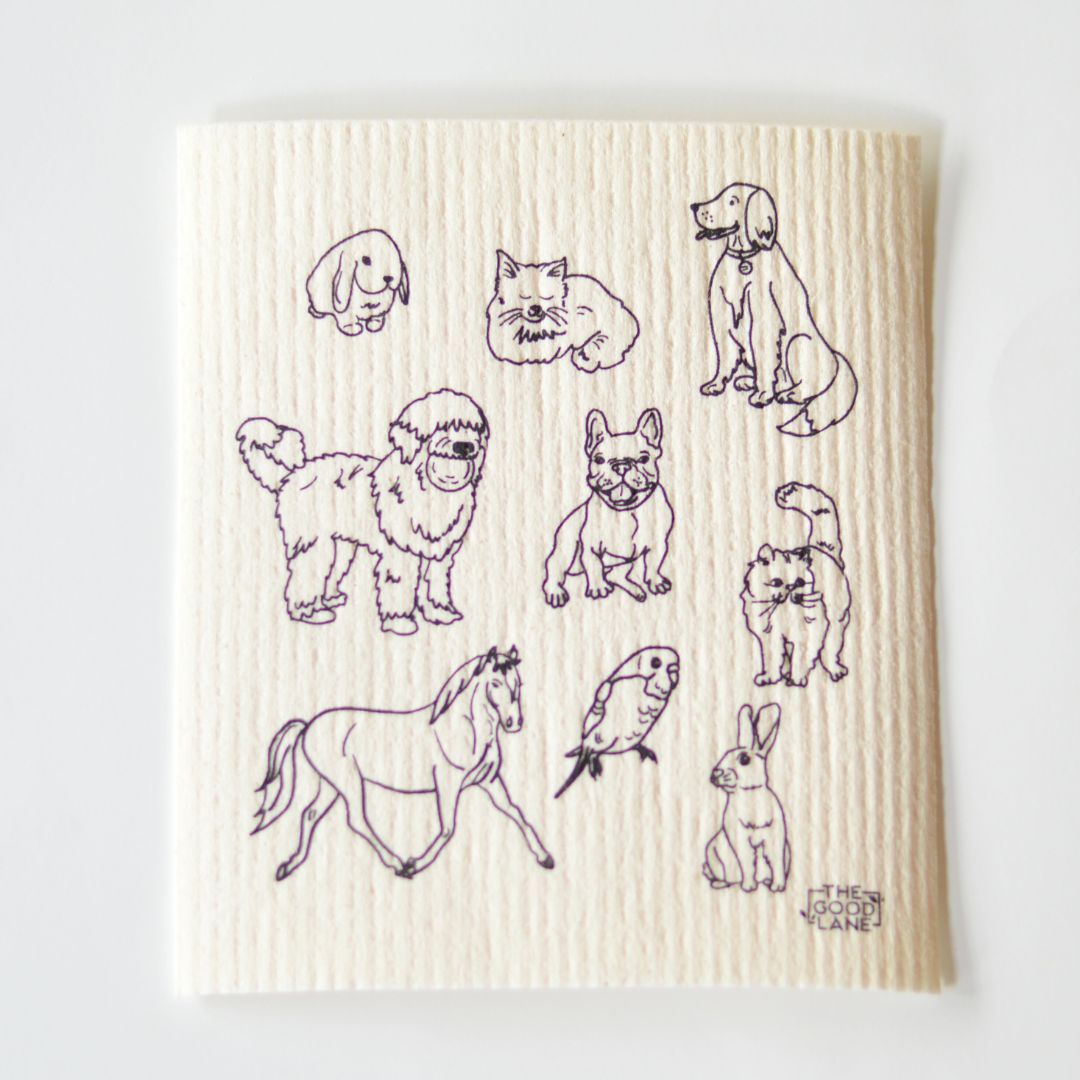 Cloths That Rescue Animals - Swedish Sponge Cloth Set