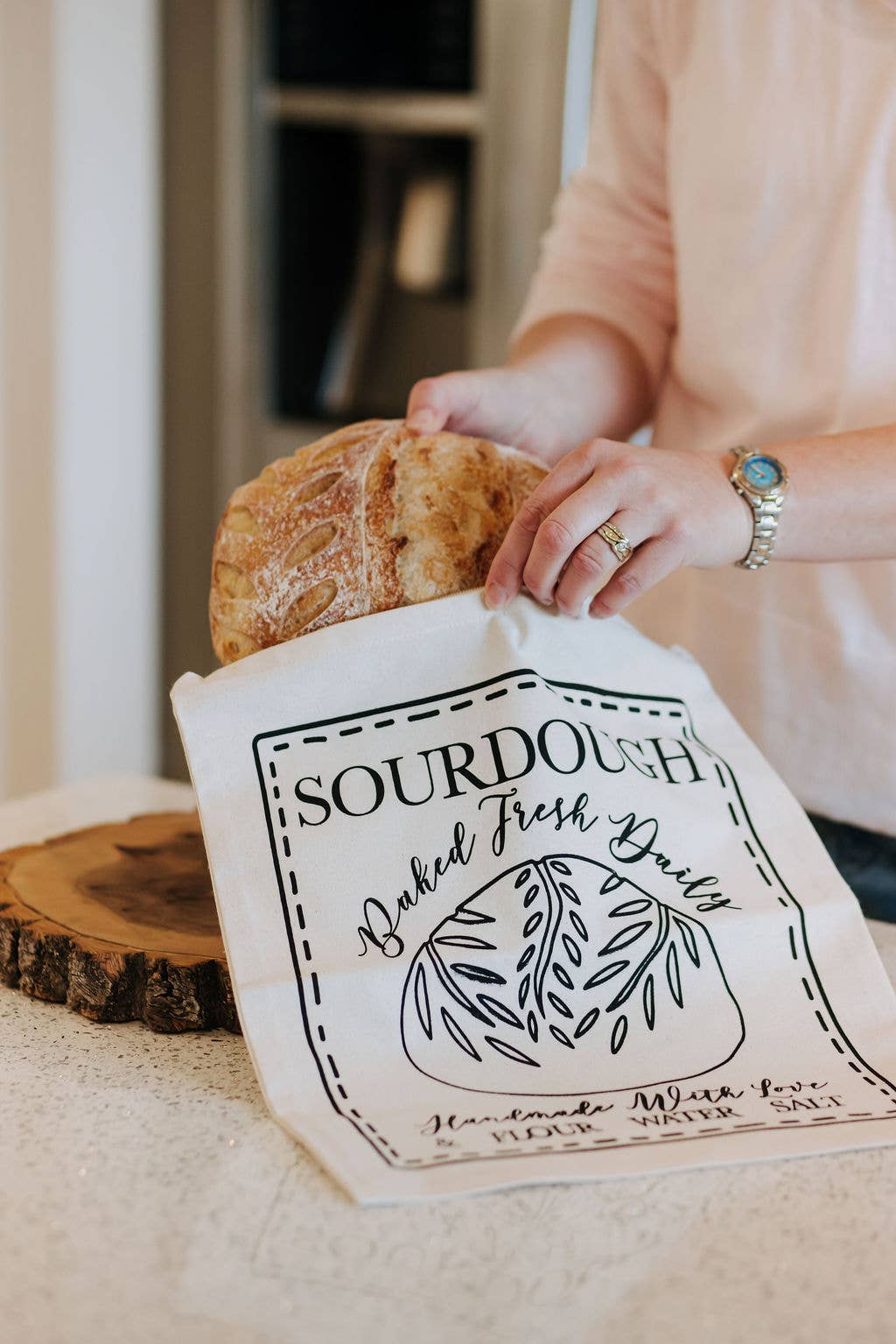 Bread Bag/Sourdough/Lined bag
