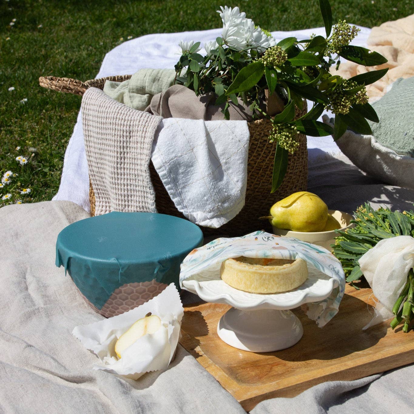 Beeswax Food Wraps: Onion + Solids