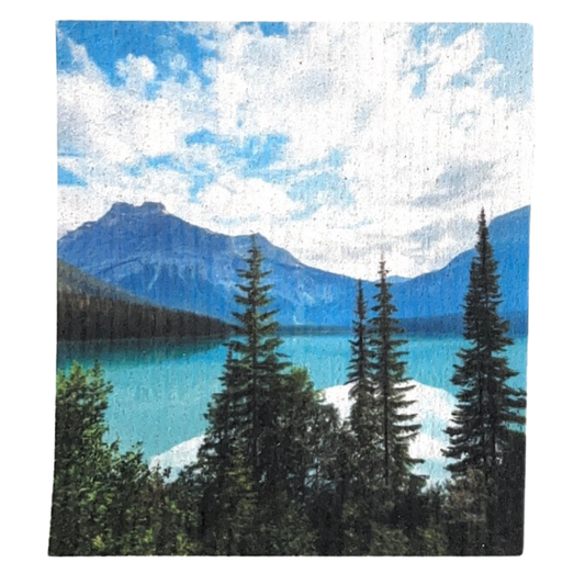 Swedish dishcloth Travel Emerald Lake
