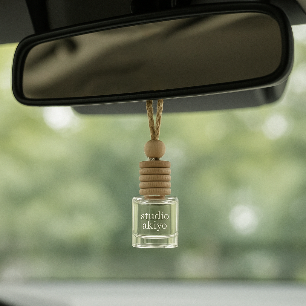 White Fir Peach Car Diffuser | Woodsy Winter