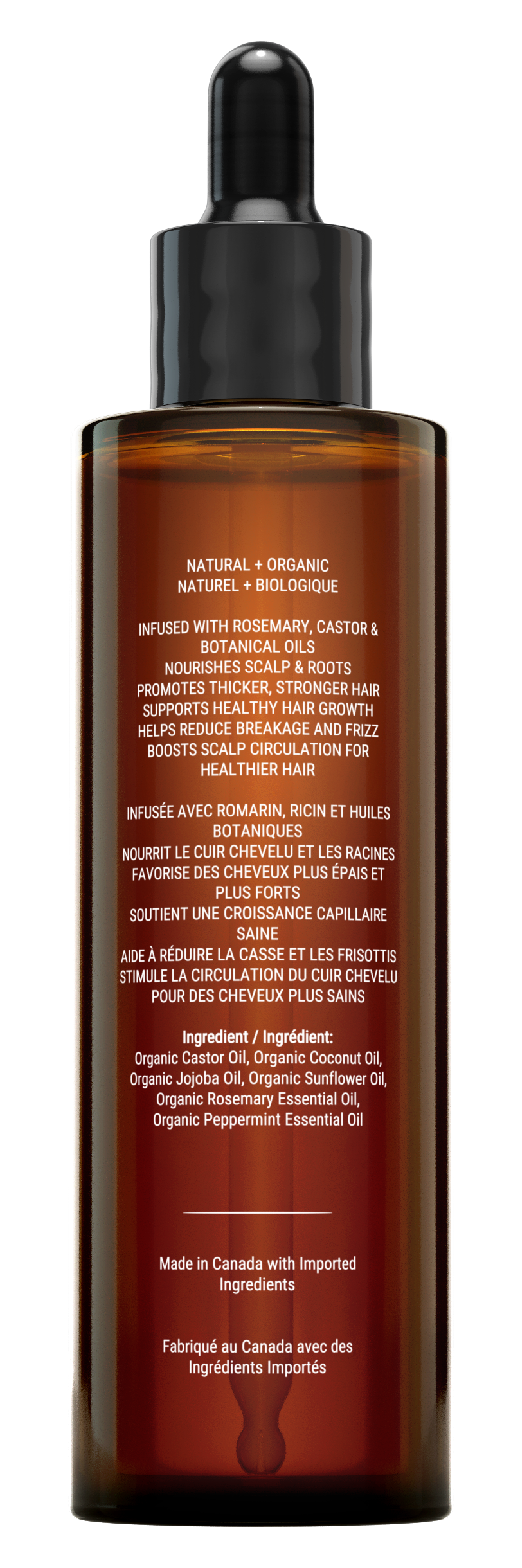 Rosemary + Castor Hair Oil  - The Ultimate Root Revival