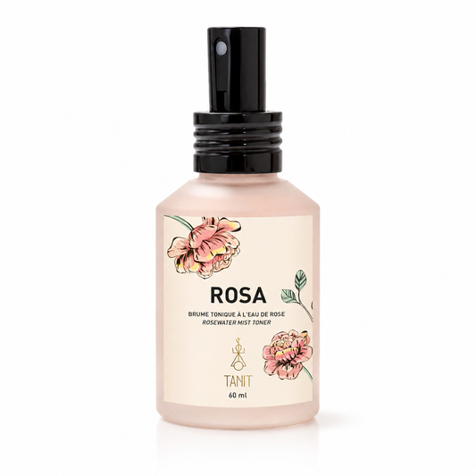 Rose Water Mist – Hydrating Facial Spray (ROSA, 60 mL)