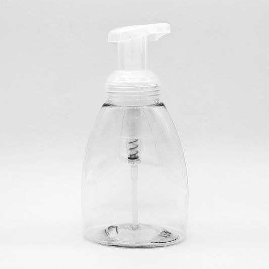 250ml Clear PET Foamer Bottle With Pump