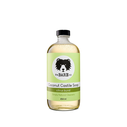 Coconut Castile Soap bottle - also available in refill