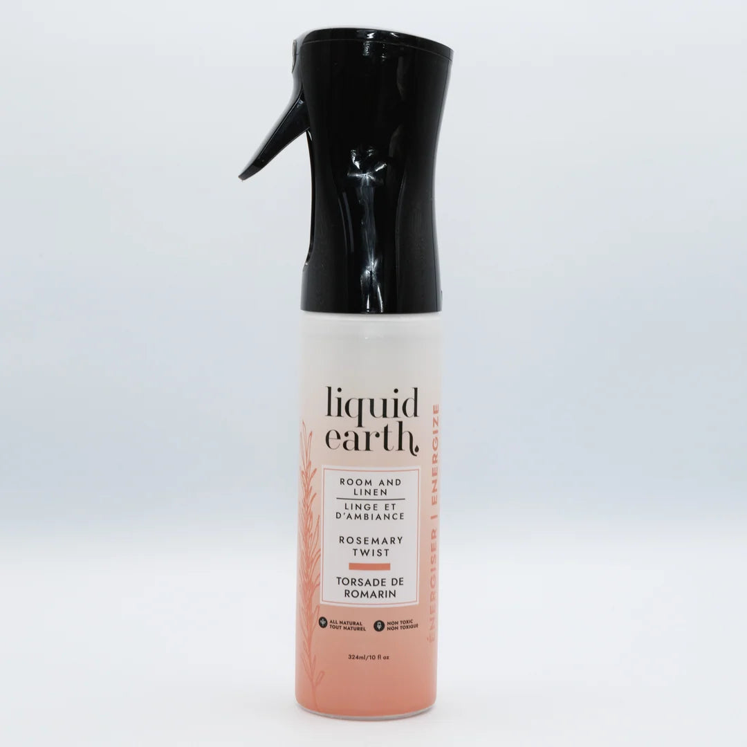 Liquid Earth - Rosemary Twist - Energizing Natural Room and Linen Spray
