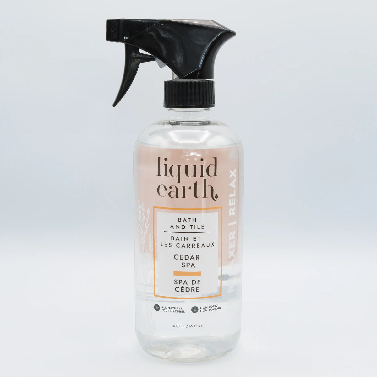 Liquid Earth - Cedar Spa - Relaxing Natural Bath and Tile Cleaner