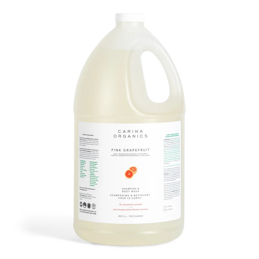 Carina Organics - Pink Grapefruit Shampoo and Body Wash Refill per 100g