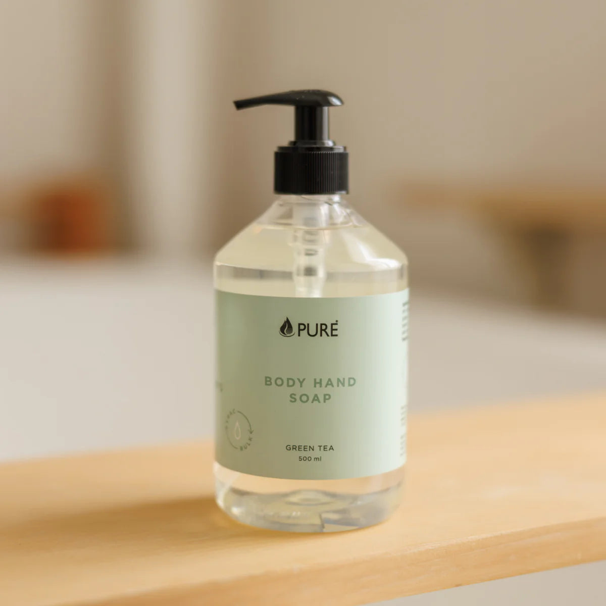 Hand & Body Soap - Green Tea 500ml