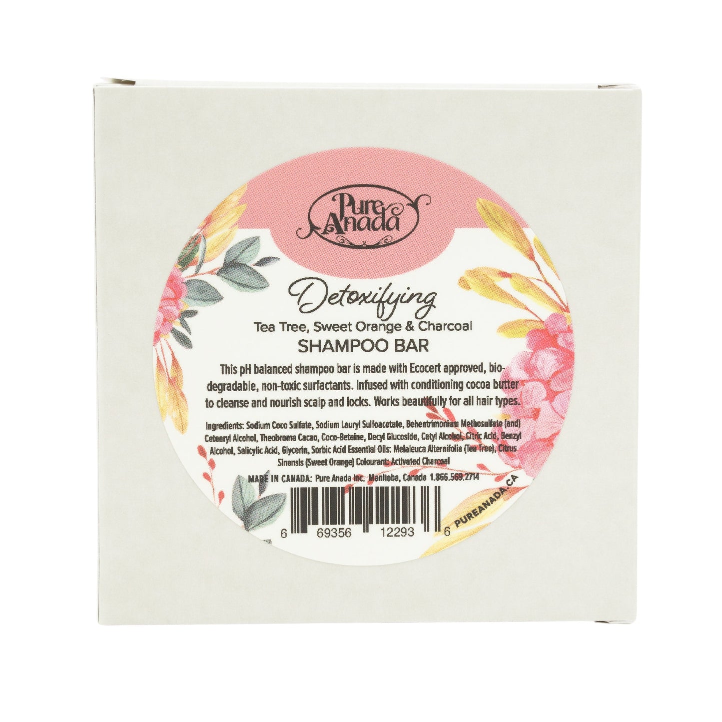 Shampoo Bar - Detoxifying (Tea Tree & Sweet Orange)