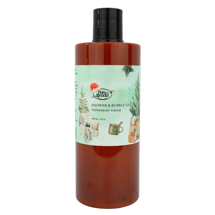 Shower & Bubble Gel - Peppermint Cream