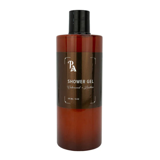 Shower & Bubble Gel - Cedarwood & Leather