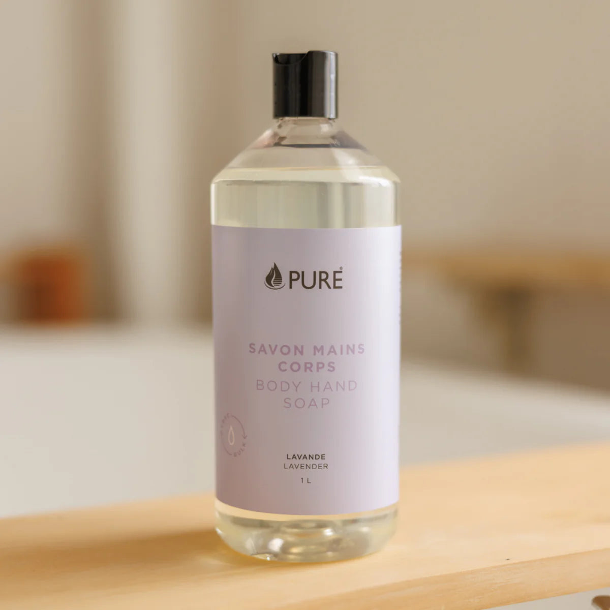 Hand & Body Soap Lavender Refill per 100g