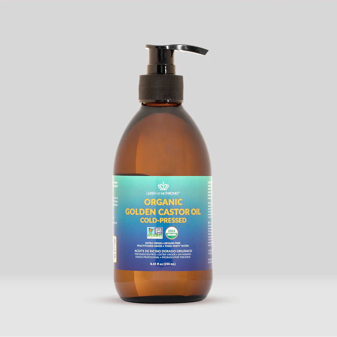 Organic Golden Castor Oil 250mL