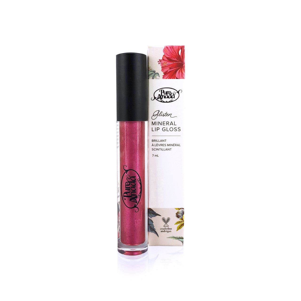 Glisten Mineral Lip Gloss - Rubellite