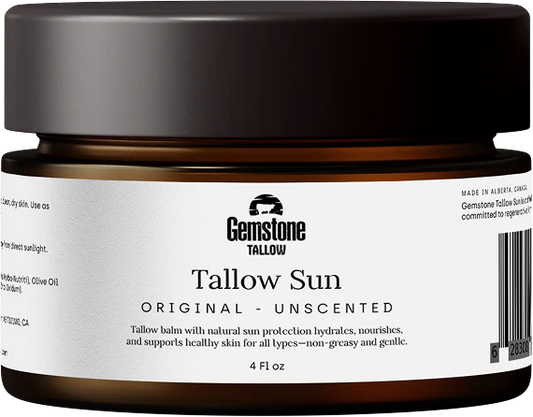 Sun Tallow - Unscented - Whipped Tallow Balm