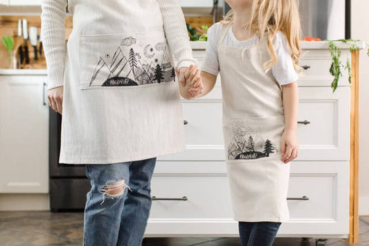 Apron / Adult/ Mountains